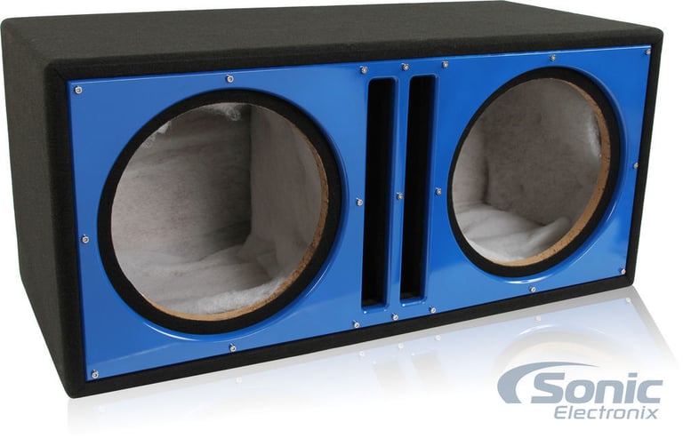 Planet Audio 12" 3600W DVC Subwoofer AC12D (2)+Dual 12" Vented Sub Box Enclosure Image 4