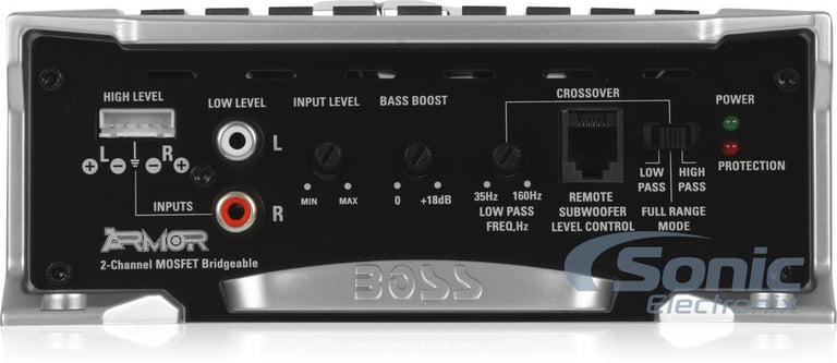 BOSS AR1200.2 Amplifier + 4 Gauge Amp Kit Image 12