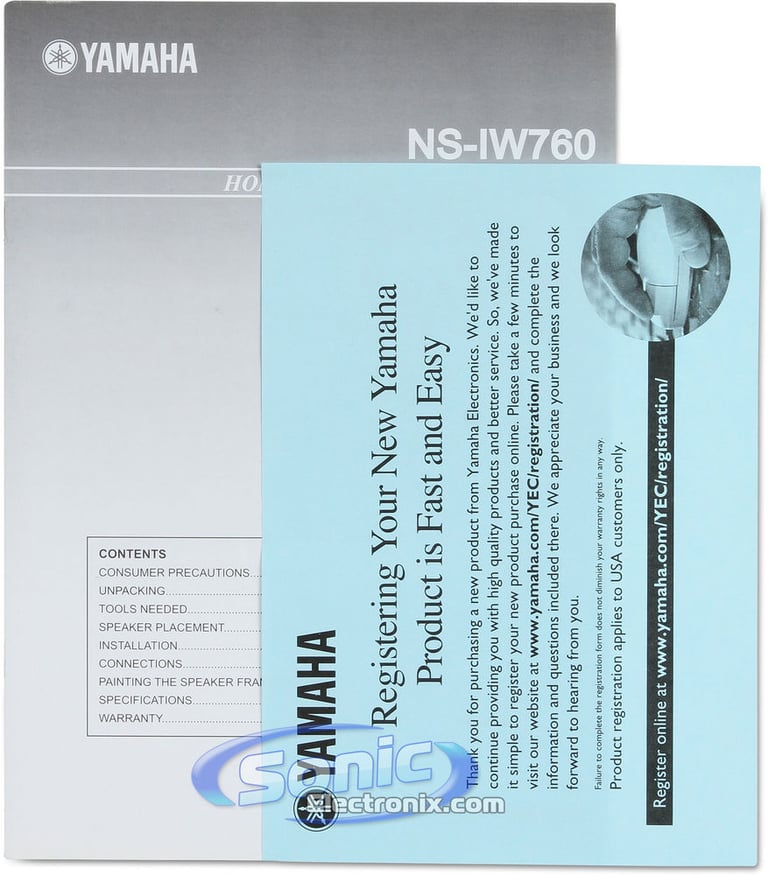 Yamaha NS-IW760 Image 5