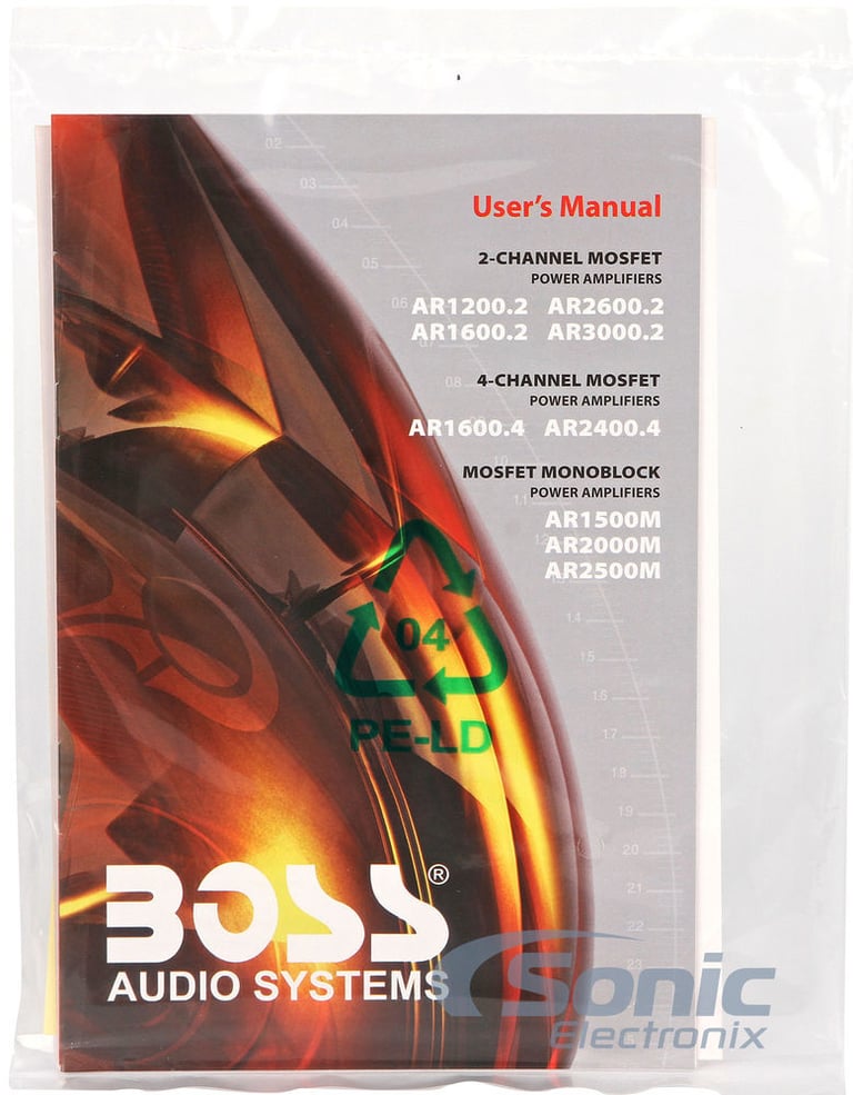 Boss Audio Armor AR1600.2 Amplifier + Remote + Amp Kit Image 25