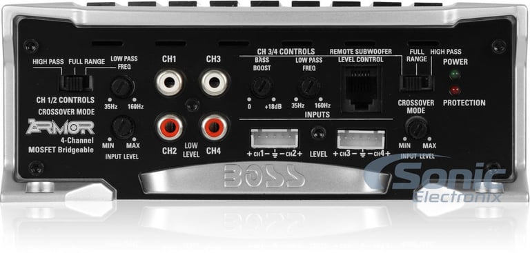 BOSS Audio AR2400.4 Amplifier with Bass Remote + 8 Gauge Amp Kit Image 11
