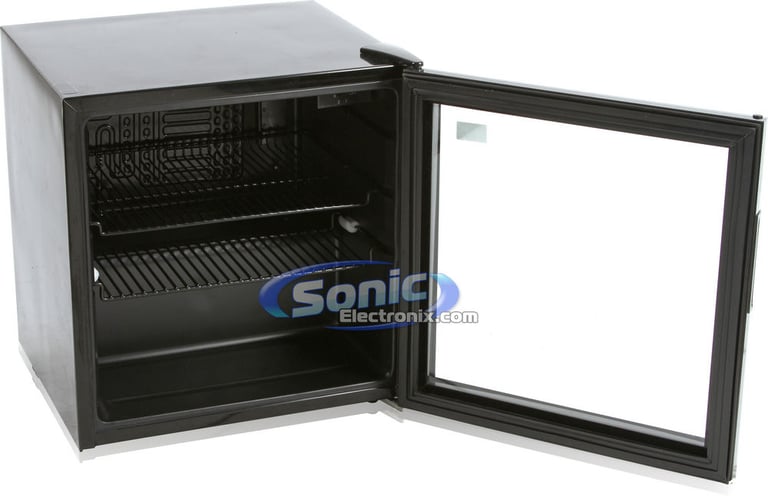 Avanti BCA193BG (Black w/ Glass Door) Image 2