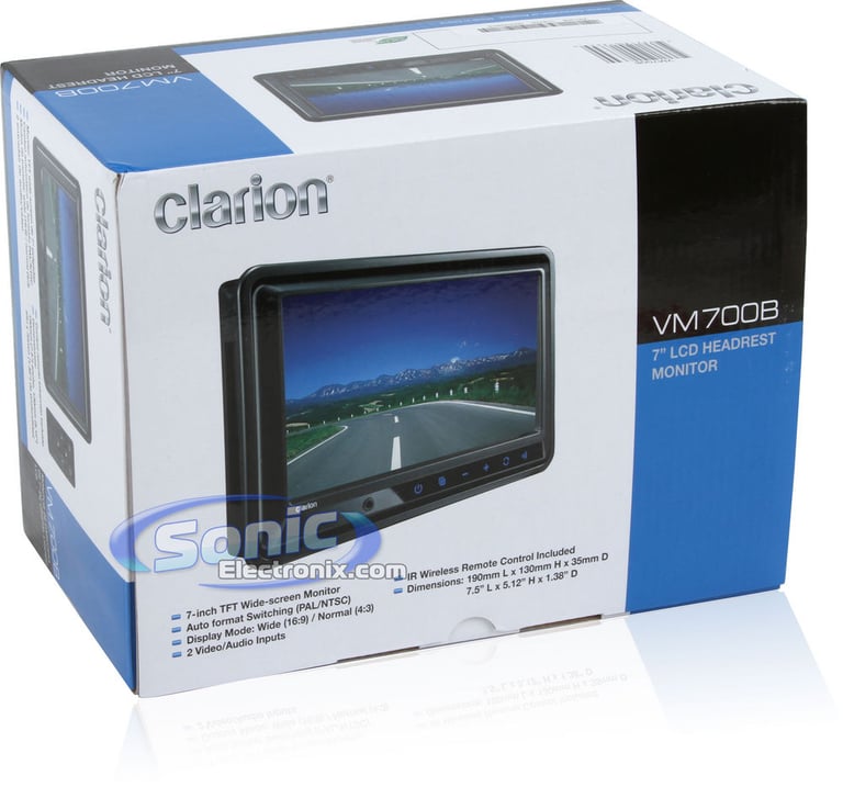 Clarion VM700B Image 9