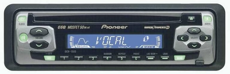 Pioneer DEH-1500 Image 1