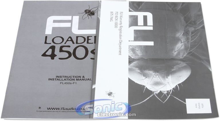 FLI Audio Loaded 450s FL450S-F1 R/B Image 6