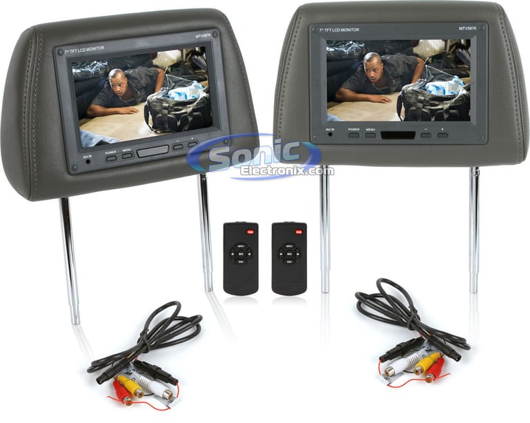 Mobile Television Video MTV-5876 (Gray) Image 1
