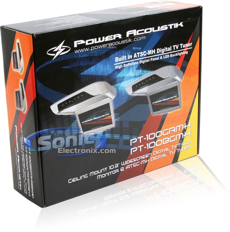 Power Acoustik PT-100GR (Gray) Image 12