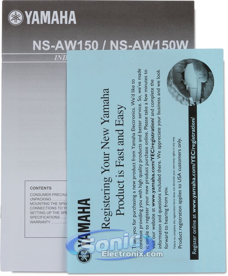Yamaha NS-AW150 White (NS-AW150W) Image 10