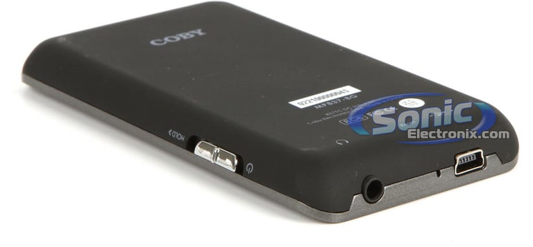 Coby MP837-8G 8GB 3" Touch Screen Video MP3 Player With FM Radio - Black Image 6