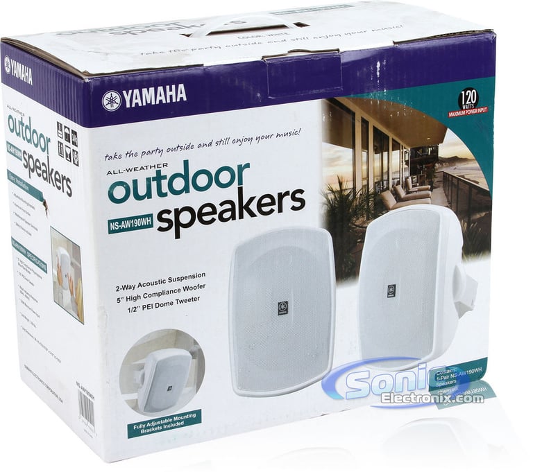 Yamaha NS-AW190 White (NS-AW190WH) Image 9