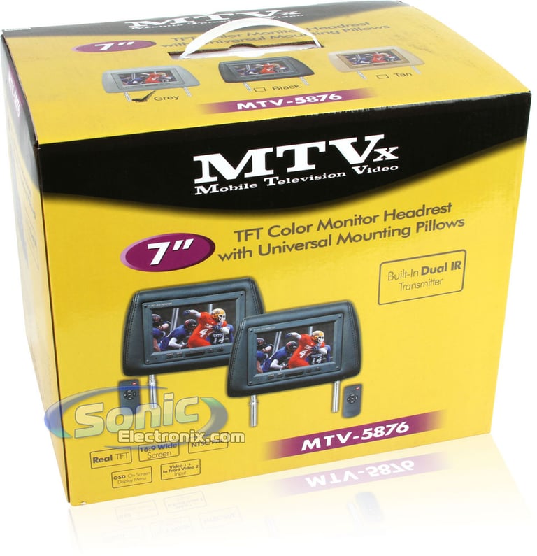 Mobile Television Video MTV5876 (Black) Image 9