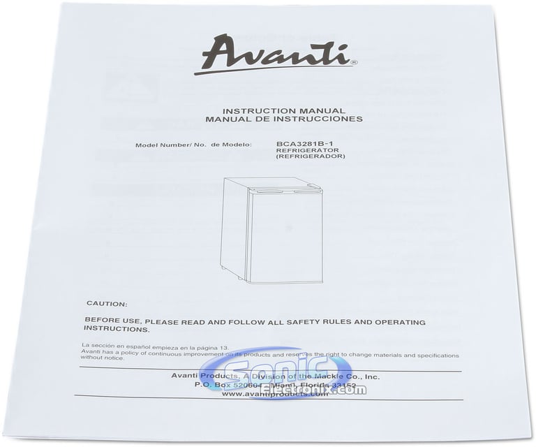 Avanti BCA3281B (Black) Image 4