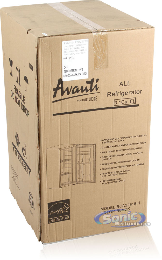 Avanti BCA3281B (Black) Image 5