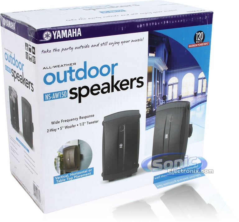 Yamaha NS-AW150 Black (NS-AW150BK) Image 12