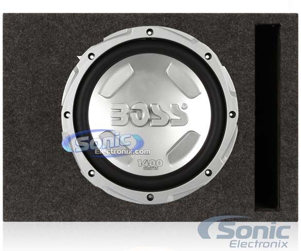 Boss CX122 Subwoofer + Single 12" Vented Sub Enclosure Image 1