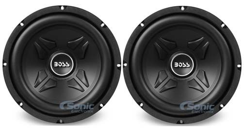 (2) Boss CXX10 Subwoofers Image 1
