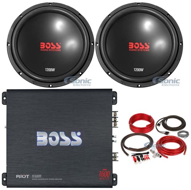 Boss Audio CXX124DVC Bass Package Image 1