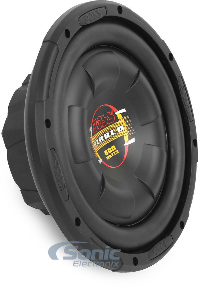 (2) Boss D10F Subwoofers Image 4