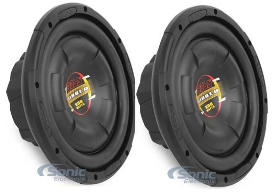 (2) Boss D10F Subwoofers Image 1