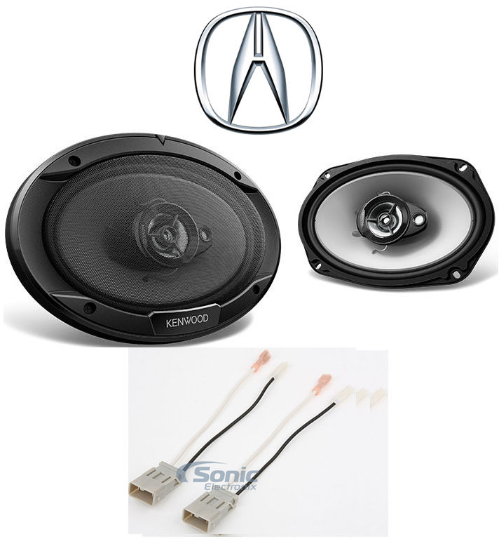 Kenwood CSC 900W 6x9" Rear Deck Speaker Replacement Kit For 2009-2014 Acura TL Image 1