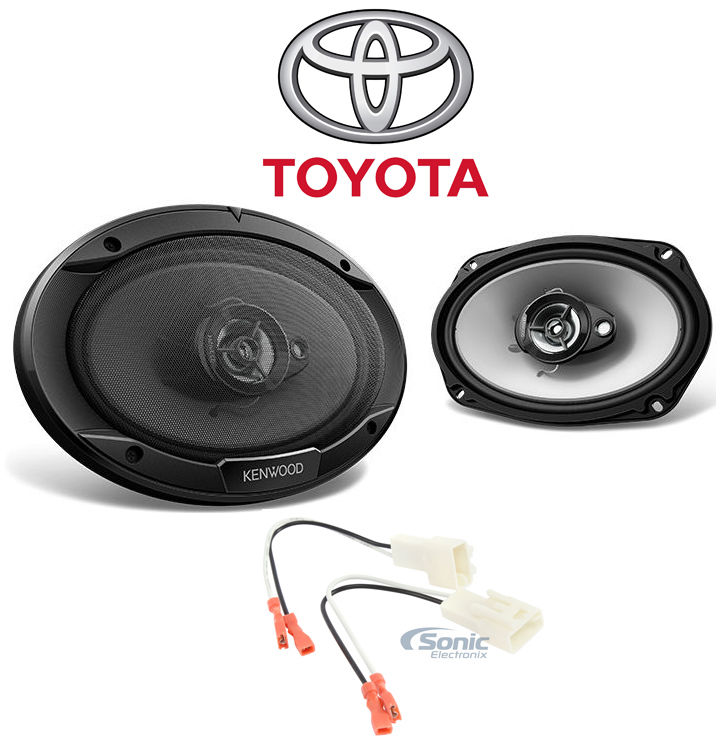 Kenwood 6x9" Front Factory Speaker Replacement Kit For 2002-2006 Toyota Camry Image 1