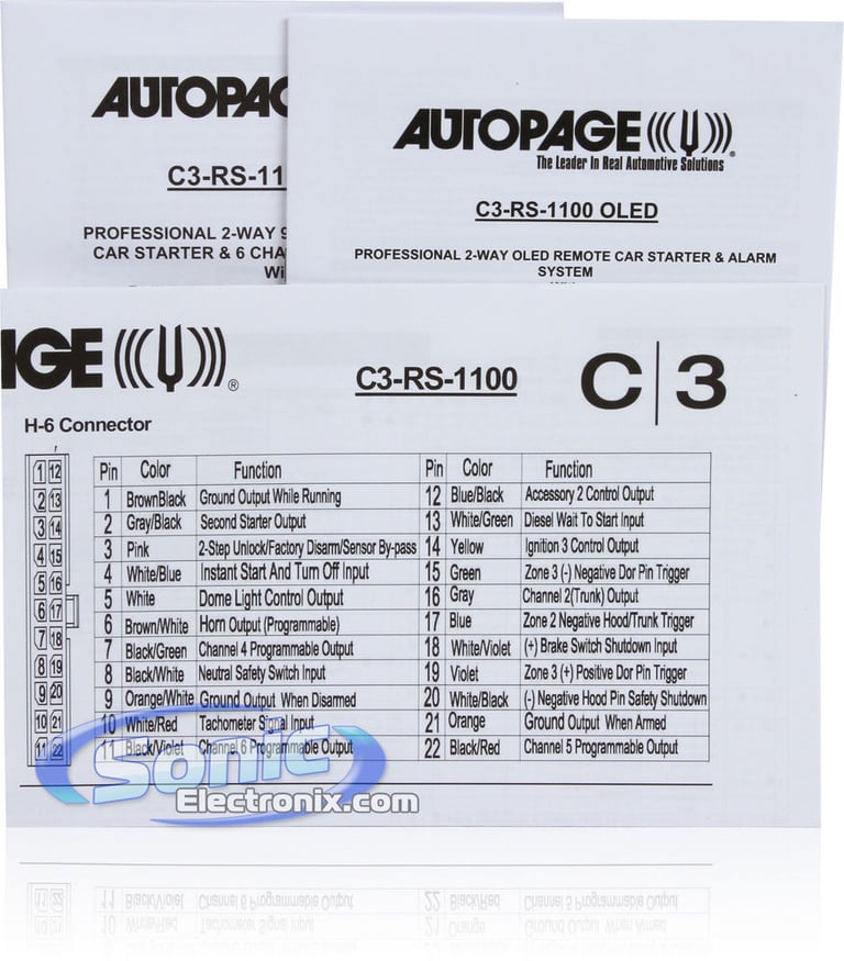 AutoPage C3-RS1100OLED Image 12