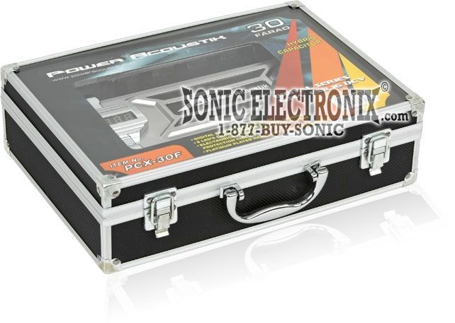 POWER ACOUSTIK 30 FARAD CAR DIGITAL CAPACITOR+AMP KIT Image 3