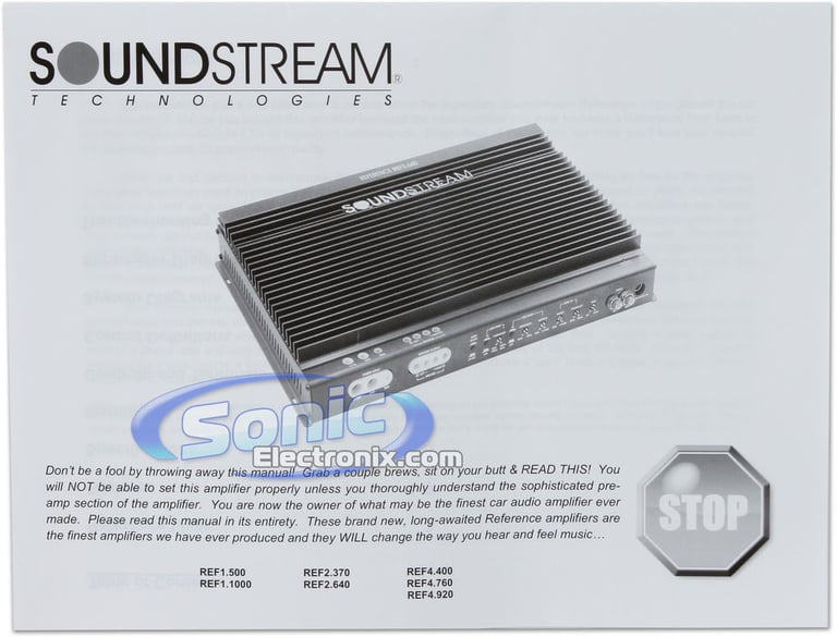 Soundstream REF1.500 Image 8