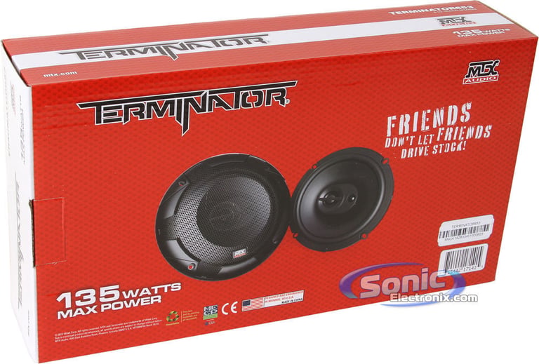 MTX 6.5" Front Speaker Replacement For 2003-2008 INFINITI FX35 FX45 Image 9