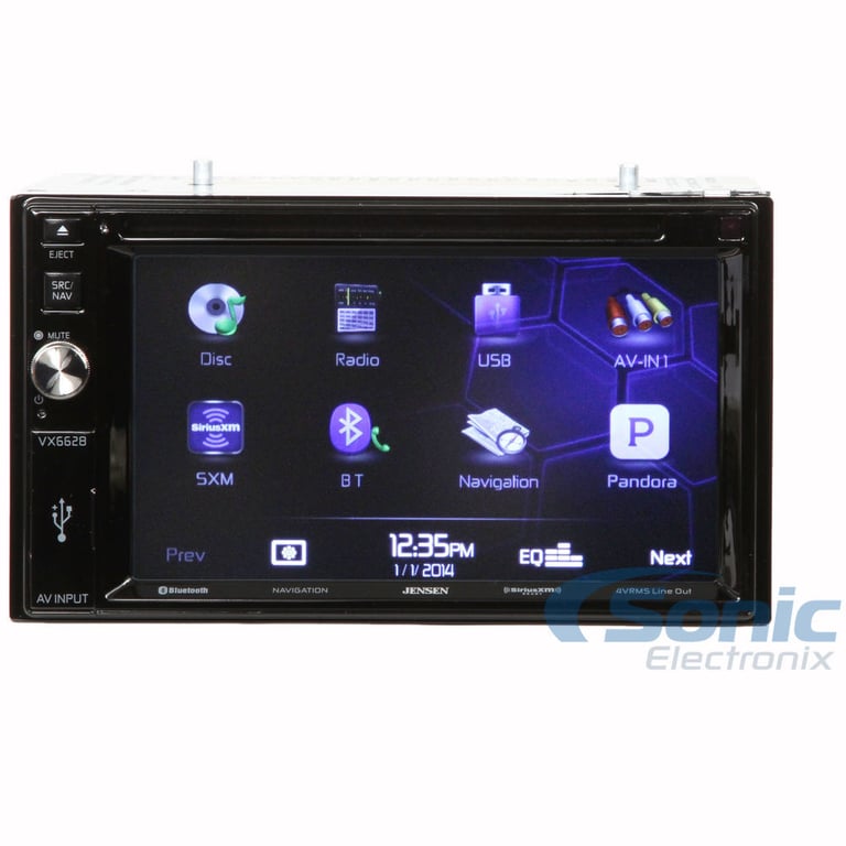 Jensen VX6628 Multimedia Receiver + Universal Surface Mount Back-Up Camera Image 13