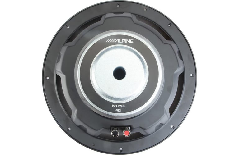 Alpine W12S4 Subwoofer + 2-Channel Amplifier and Amp Kit Image 12