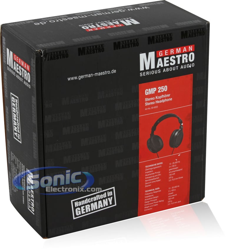 German Maestro GMP 250 Image 8