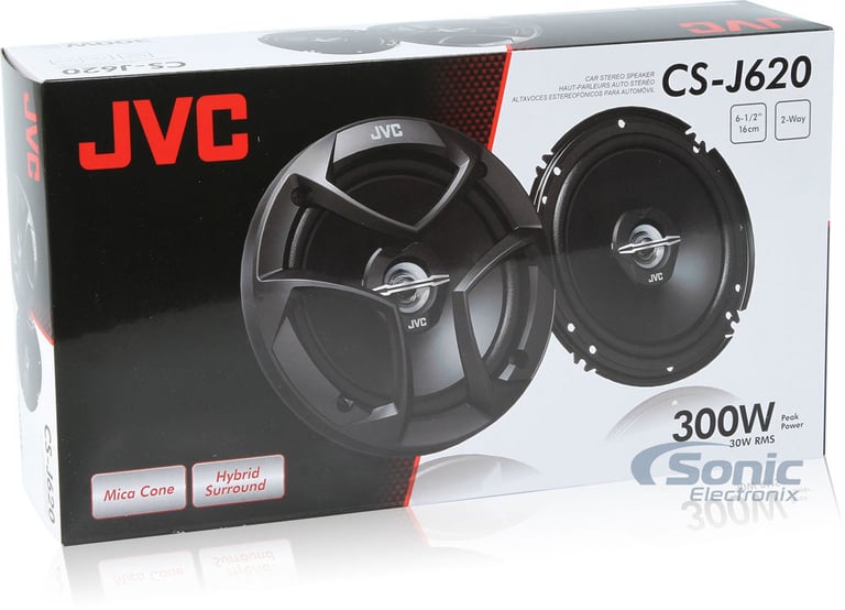 SoundStorm (SSL) EV400.4 + 4 JVC 300W 6-1/2" 2-Way Coaxial Car Speakers Image 15