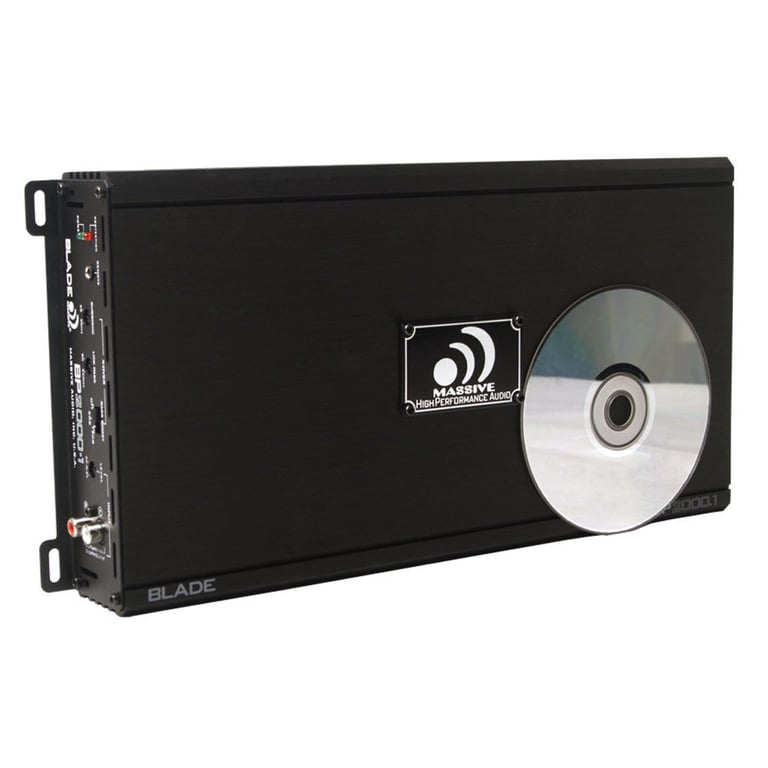 Massive Audio BP2000.1 + FREE Premium 4 Gauge Amplifier Wiring Kit Image 3
