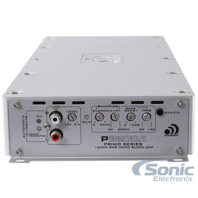 P32000.1 Massive Audio + FREE 100% OFC NVX 4 Gauge Amplifier Wire Kit Image 18