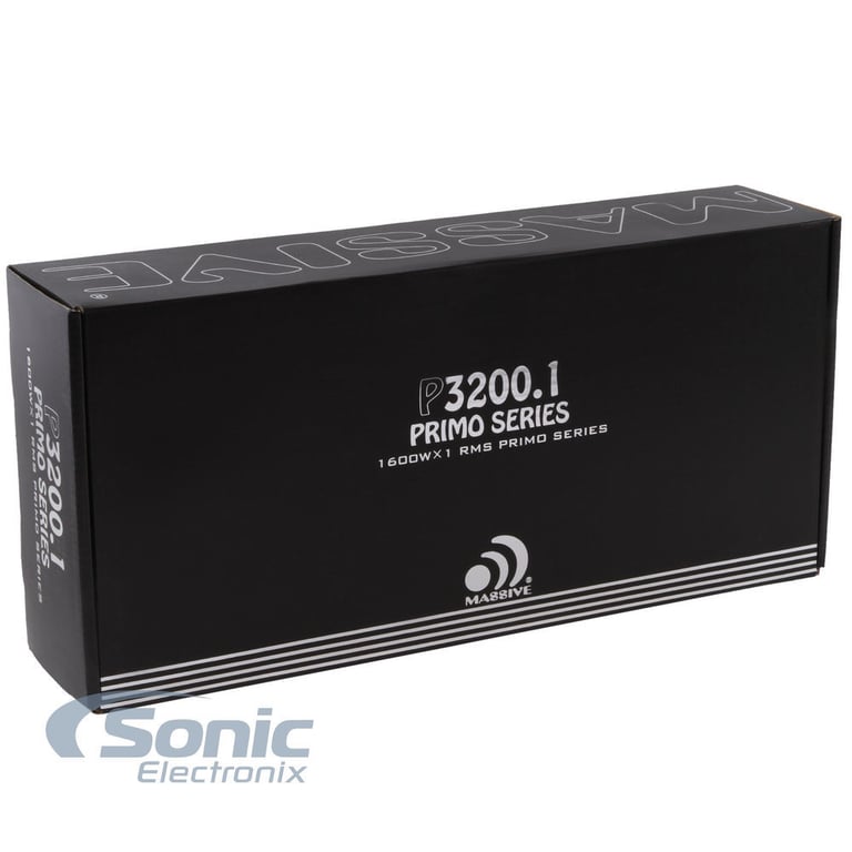 P32000.1 Massive Audio + FREE 100% OFC NVX 4 Gauge Amplifier Wire Kit Image 20