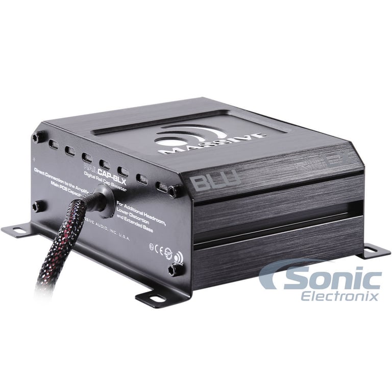 Massive Audio BLX2 480 Watt Amp + 12" Diamond Audio 12" Subwoofer Image 3