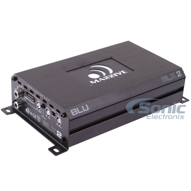 Massive Audio BLX2 480 Watt Amp + 12" Diamond Audio 12" Subwoofer Image 4