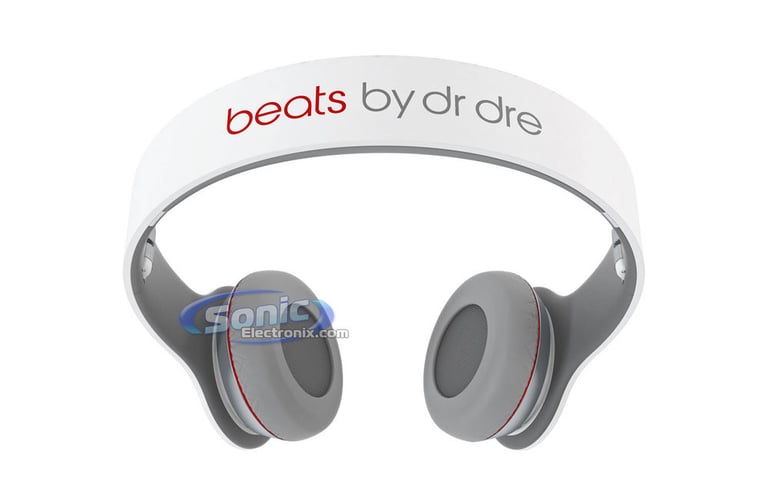 Beats by Dr. Dre SOLO White On-Ear Headphones Image 6
