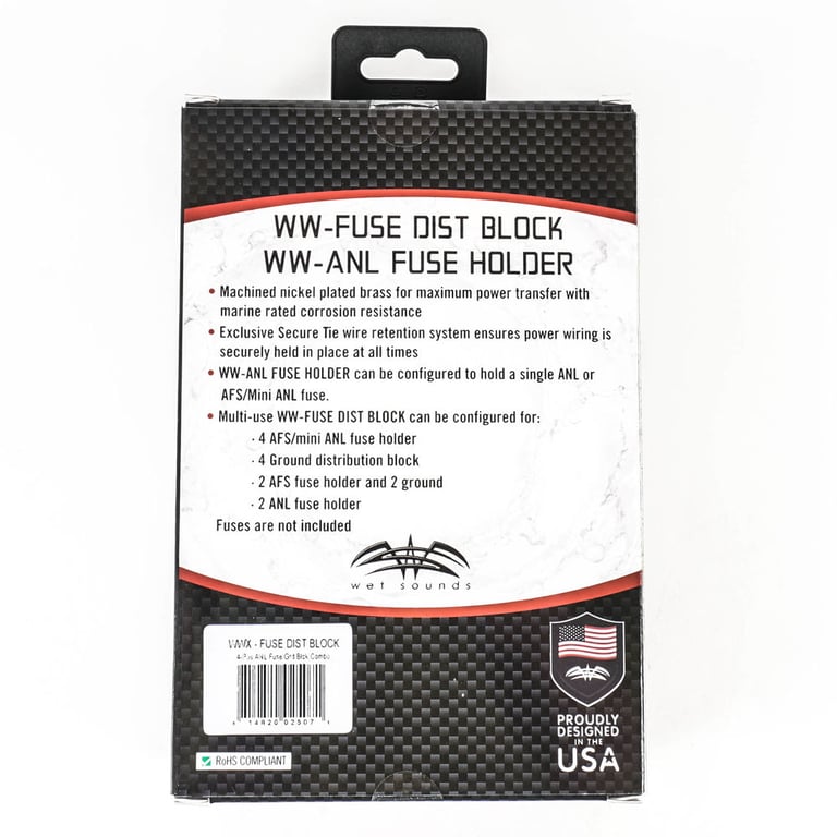 Wet Sounds WWX-FUSE DIST BLOCK (Open Box, Good) Image 7