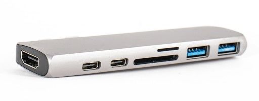 XRGO XTC2HUB 7-port Dual USB Type C Hub for 13"/15" Macbook Pro 2016-2019 Image 2