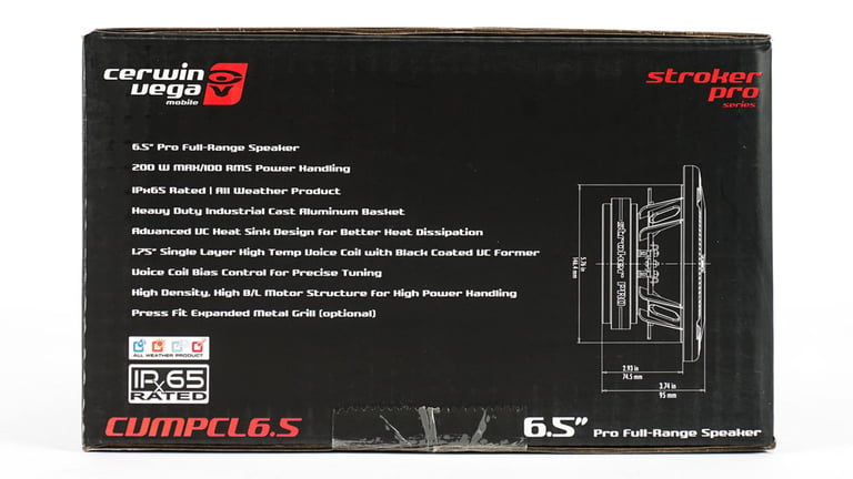 Cerwin Vega CVMPCL6.5 (Sold Individually) (Open Box, Great) Image 8