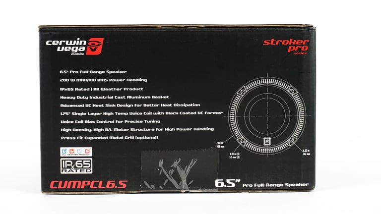 Cerwin Vega CVMPCL6.5 (Sold Individually) (Open Box, Great) Image 10