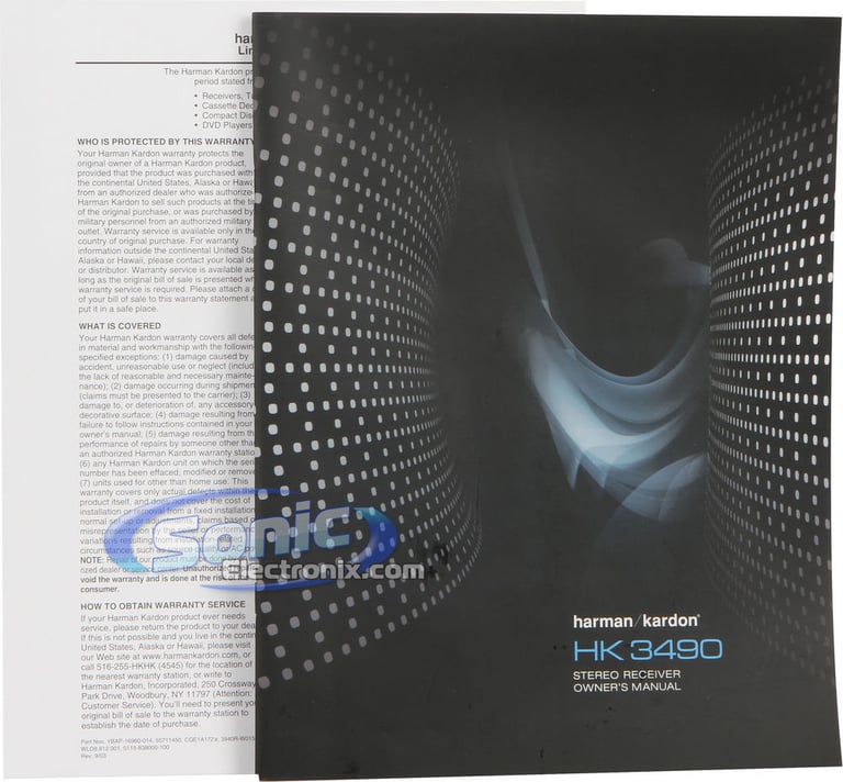 Harman Kardon HK 3490 Image 9