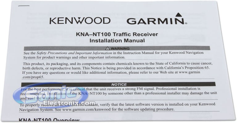 Kenwood KNA-NT100 Image 5