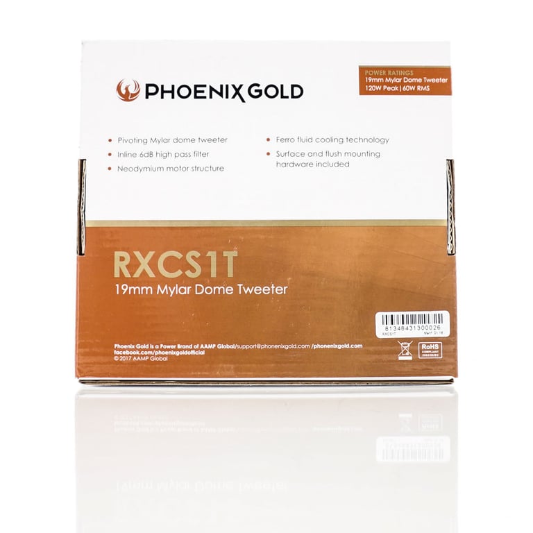 Phoenix Gold RX-Series Tweeters (RXCS1T) Image 8