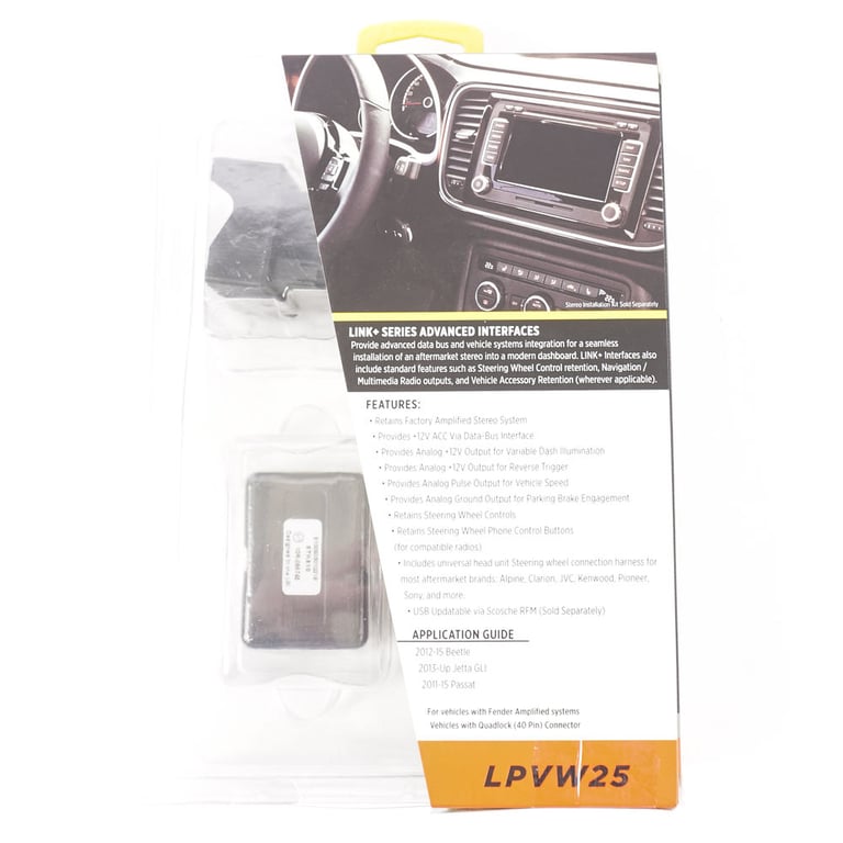 Scosche LPVW25 Wiring Interface Image 5