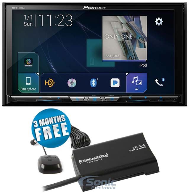 Pioneer AVH-W4400NEX + FREE SiriusXM Tuner Image 1