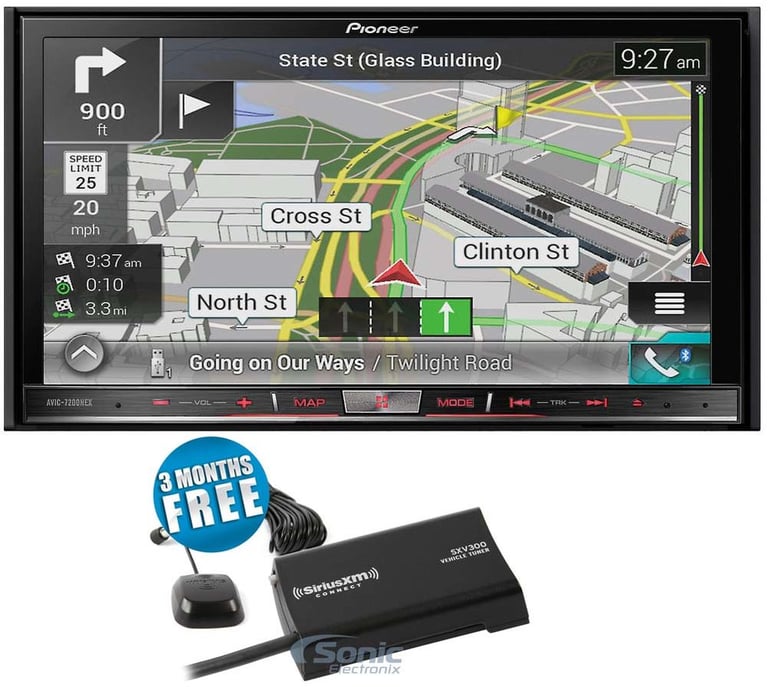 Pioneer AVIC-7201NEX + SiriusXM Tuner Image 1