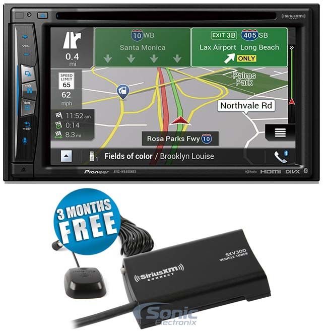 Pioneer AVIC-W6400NEX + FREE SiriusXM Tuner Image 1